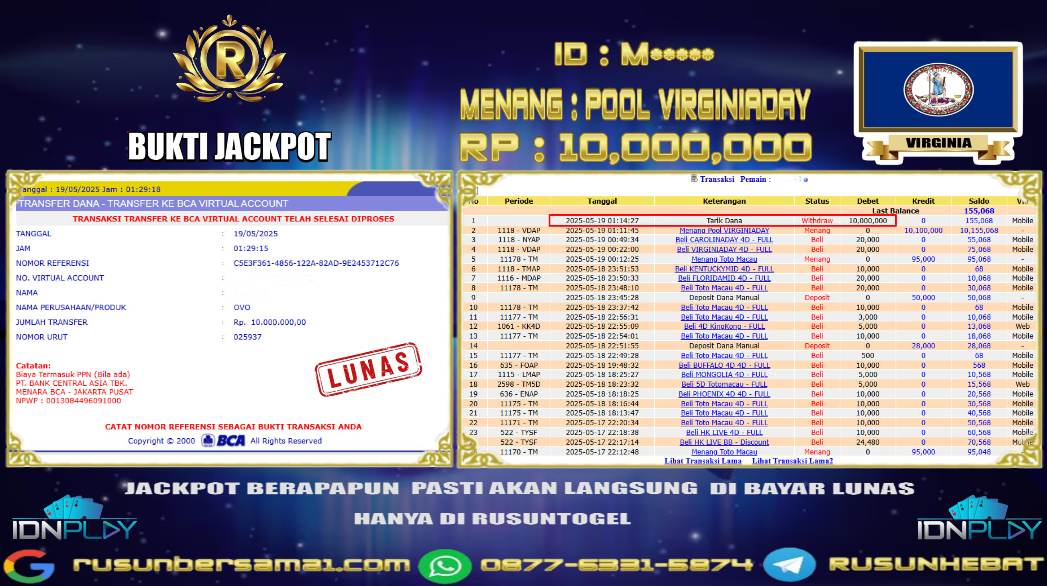 PREDIKSI RUSUNTOGEL