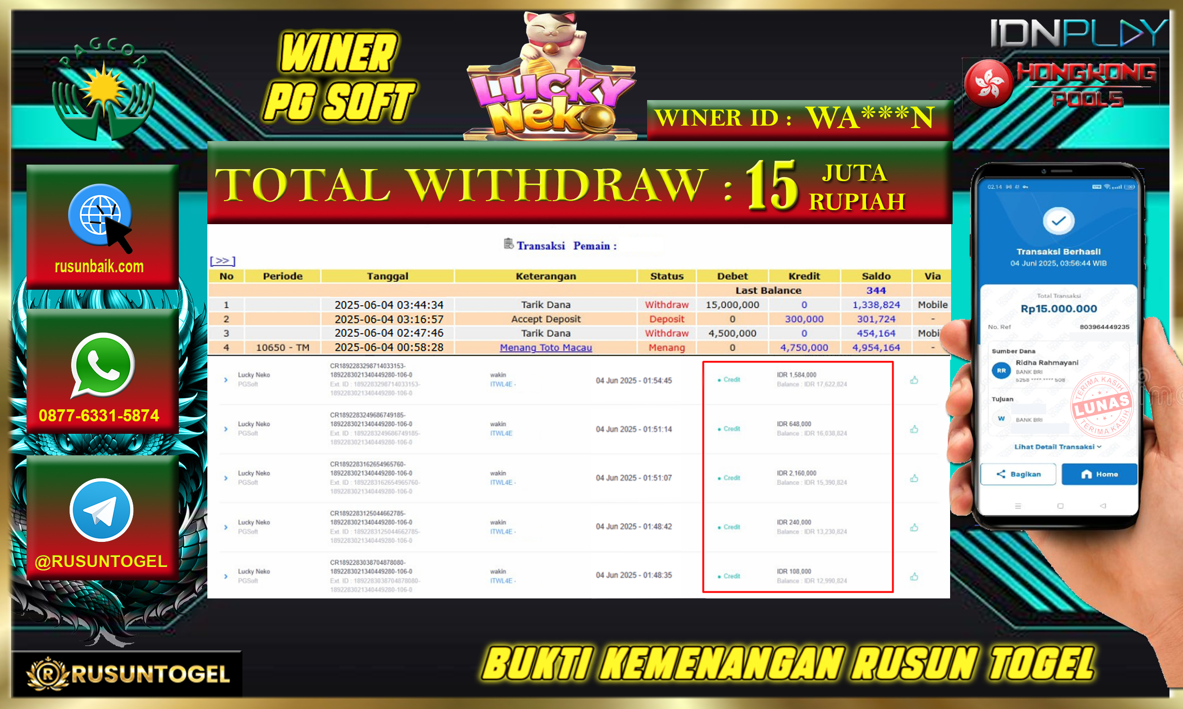 PREDIKSI RUSUNTOGEL