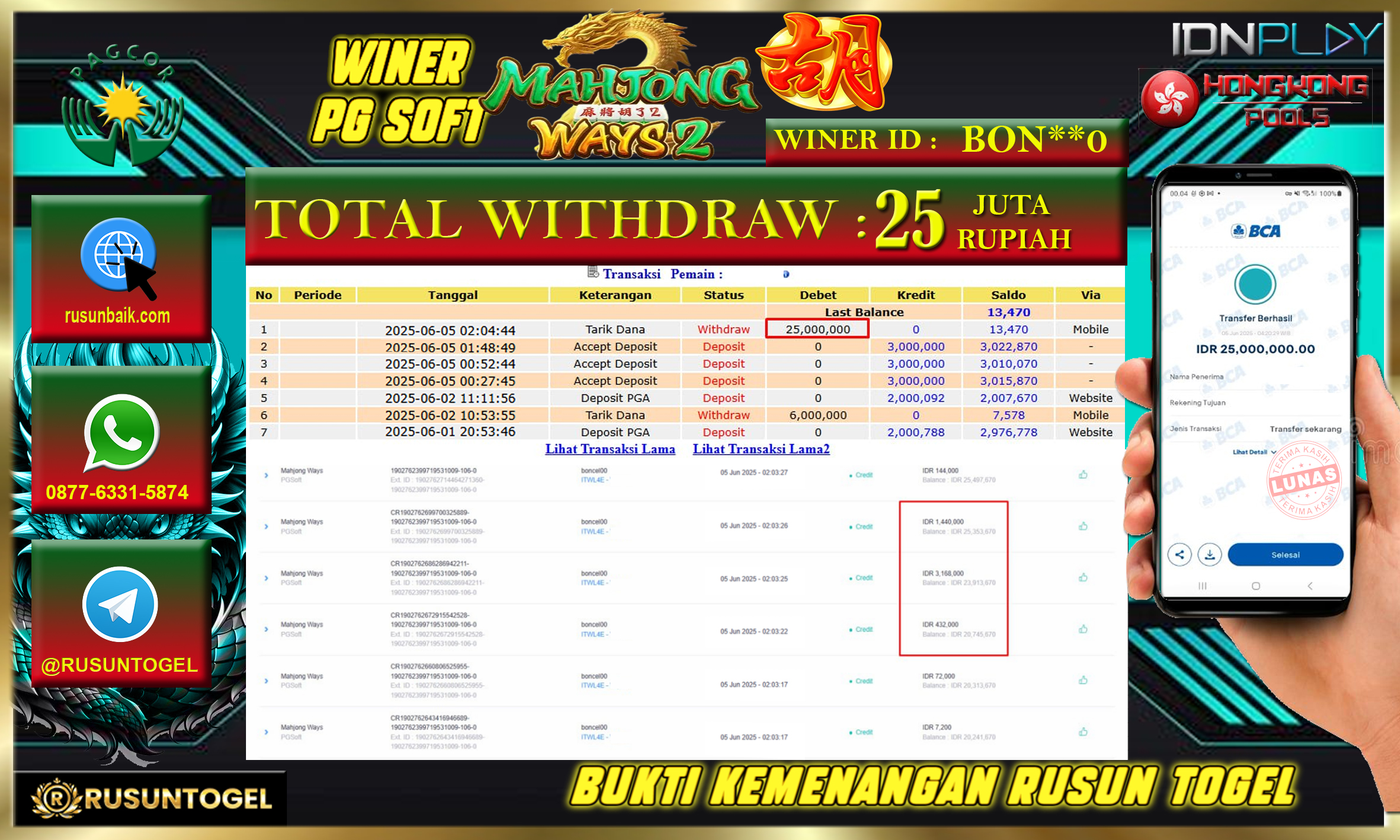 PREDIKSI RUSUNTOGEL